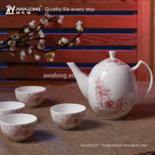 Flower Painting Antique Classical Chinese Tea Cup Set, Promotion Tea Cup Set